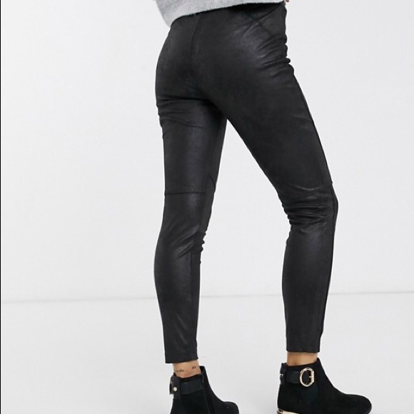 Free People Midnight Vegan Suede Leggings - Picture 12 of 15